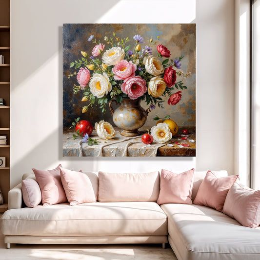 Summer Bloom Vase Wall Art
