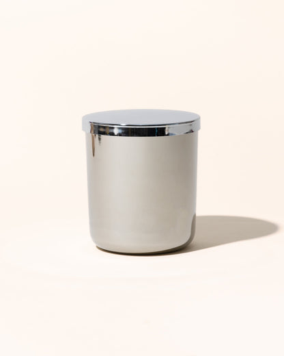 luxe metal candle lid with gasket