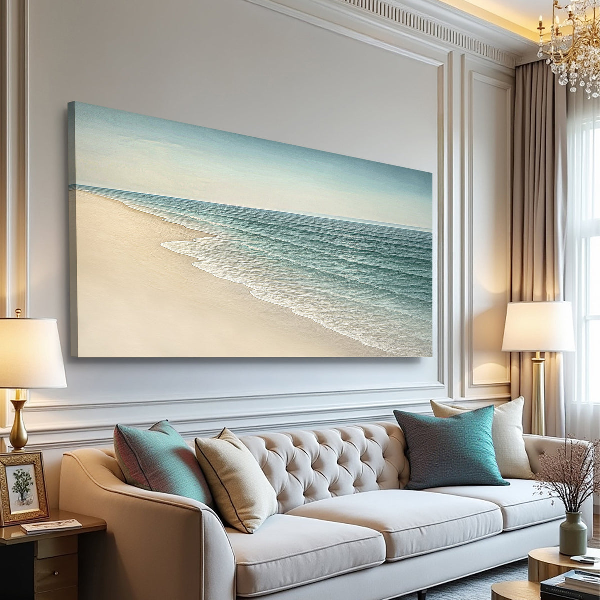 Beach Shoreline Coastal Wall Art II