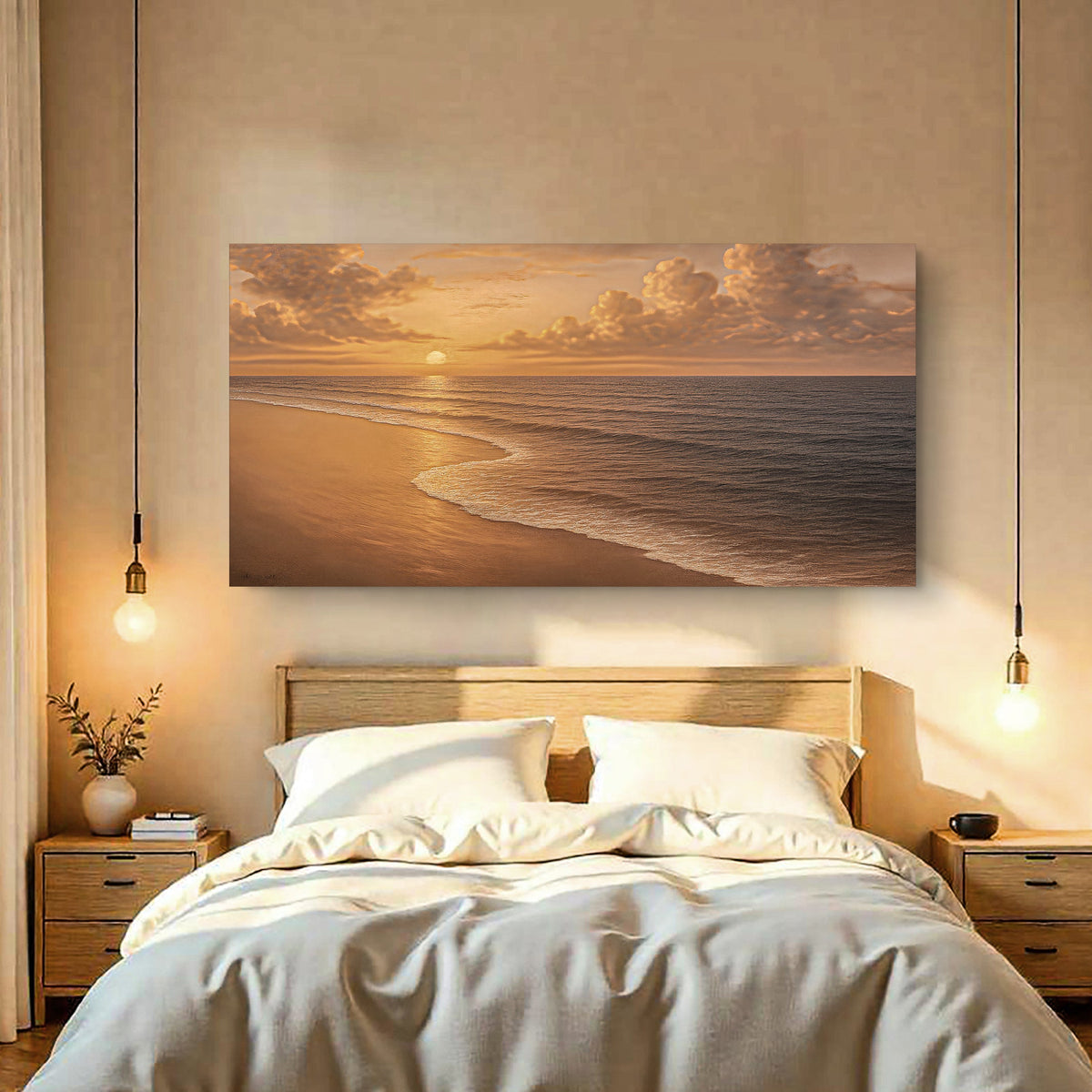 Beach Shoreline Coastal Wall Art VIII