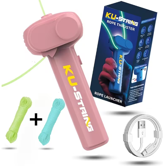 Handheld Luminous Rope Transmitter – USB Rechargeable, Stress Relief
