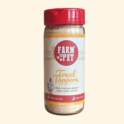 Treat Topper Chicken Dog Food Topper | Healthy Meal Supplement for Dogs