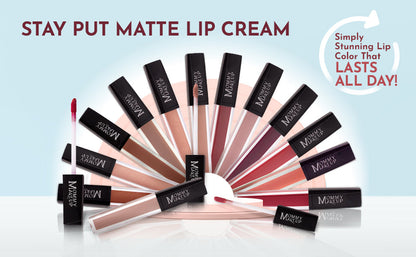 Pennie Stay Put Matte Lip Cream | Stunning Kiss-Proof Lipstick