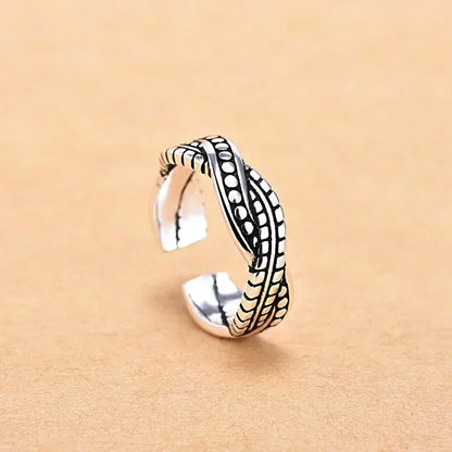 Hot 925 Sterling Silver Ring AAA Zircon Adjustable Simplicity Fashion Exquisite Women Jewelry Accessories Wedding Party Gift