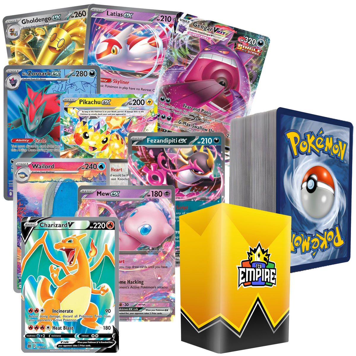 Pokémon Ultra Rare Battle Bundle – 100+ Cards Guaranteed